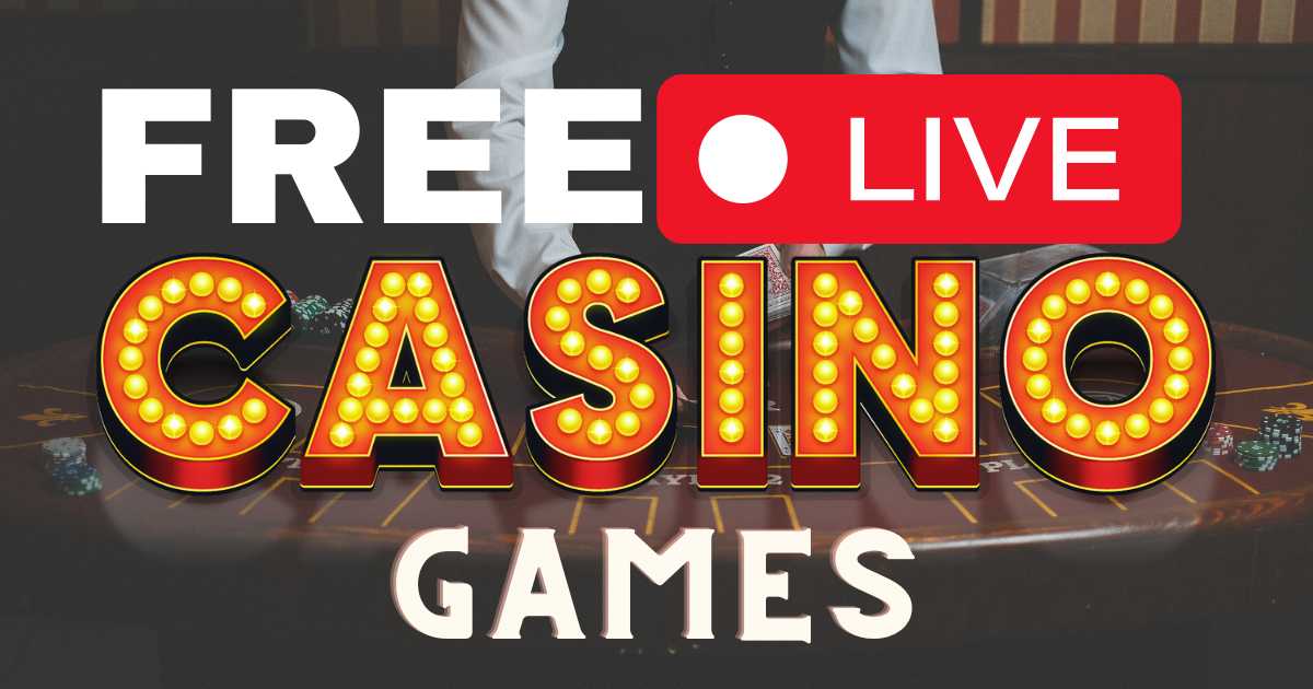 free live casino
